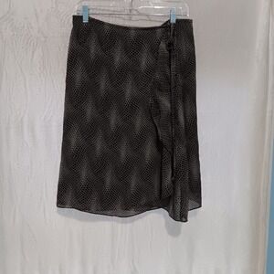 Tribal Whimsigoth Ethereal Fairycore Goblincore Wrap‎ Skirt Vintage Size 14